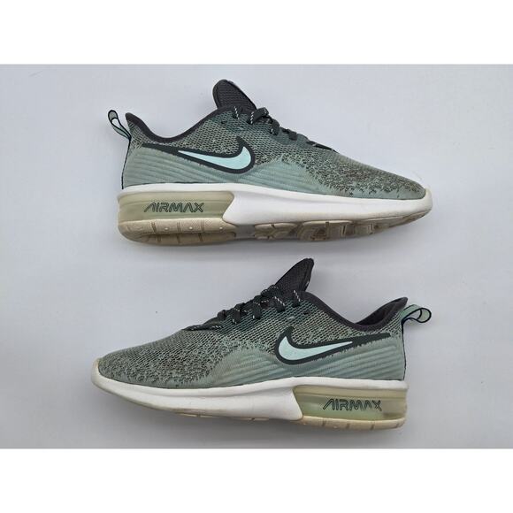 Nike Air Max Sequent 4 Women's Running Shoe Mineral Spruce/Teal Tint SZ 7 - Picture 3 of 8